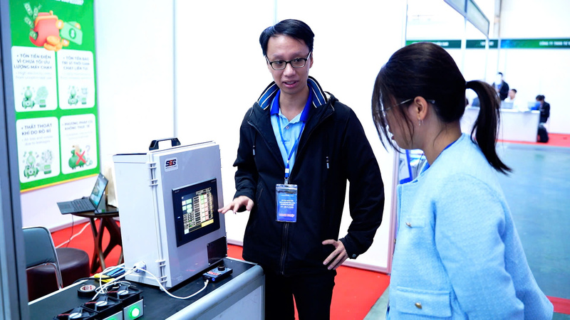 Triển lãm đưa ra góc nhìn trực quan về các giải pháp, thiết bị tiết kiệm năng lượng, công nghệ năng lượng tái tạo, hệ thống quản lý năng lượng tiên tiến.