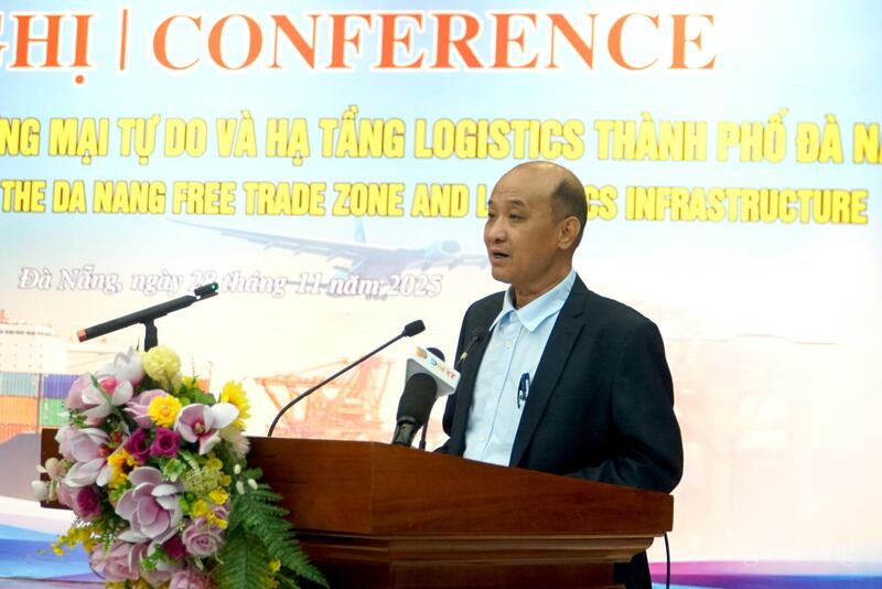 Phó Chủ tịch UBND TP. Đà Nẵng Lê Quang Nam phát biểu tại hội nghị.