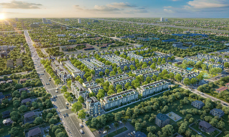 Eurowindow Central Avenue tọa lạc ở vị trí trung tâm thủ phủ tỉnh Nghệ An (Tp.Vinh cũ) lý tưởng an cư, kinh doanh đồng thời có tiềm năng tăng giá mạnh mẽ. Ảnh: Eurowindow