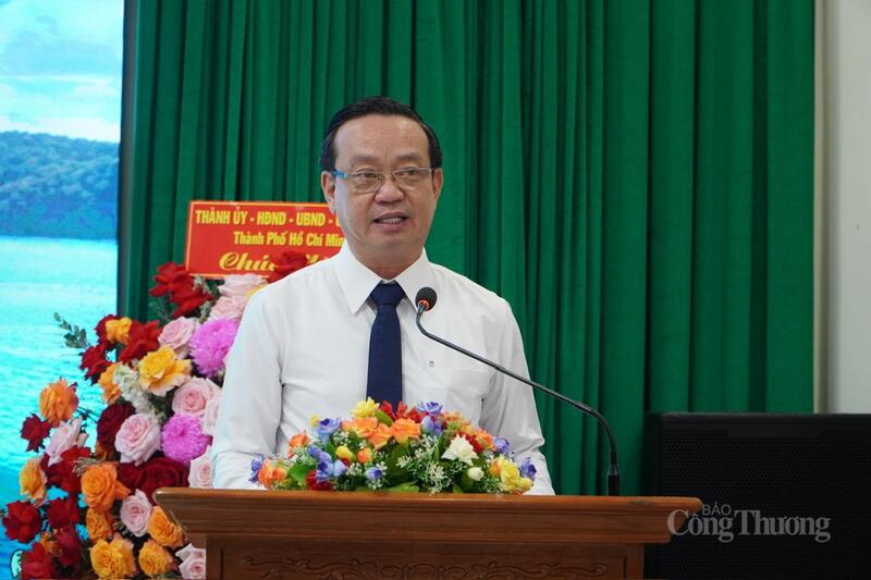 Phó Chủ tịch UBND TP. Hồ Chí Minh Bùi Minh Thạnh phát biểu tại sự kiện.