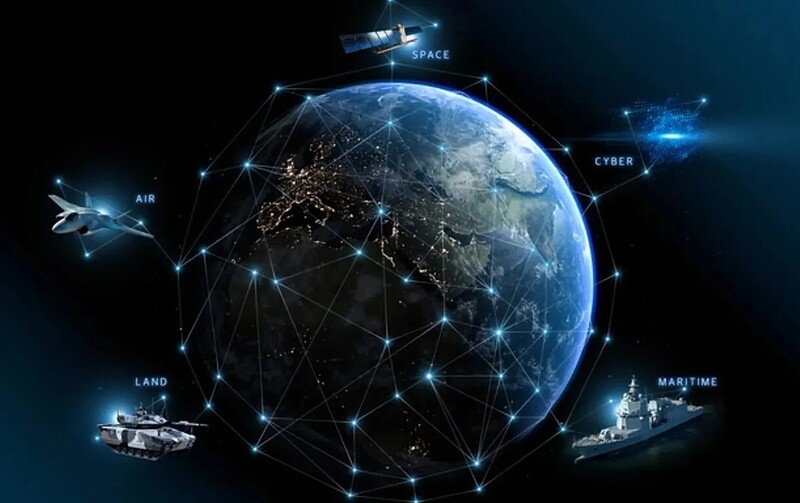 Hình ảnh mô phỏng về hệ thống Michelangelo Dome của Italia. Ảnh: Leonardo