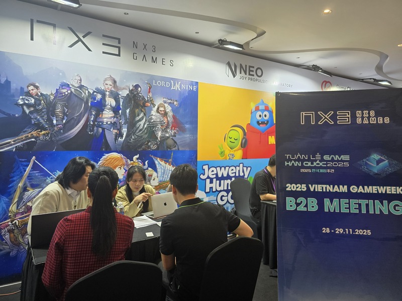 Doanh nghiệp hai bên kết nối giao thương. Ảnh: Ban tổ chức.