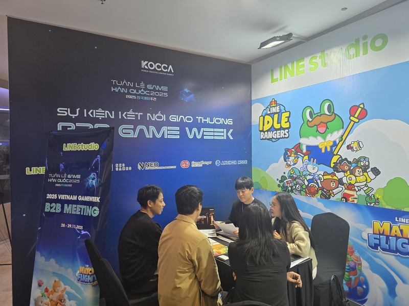 Sự kiện B2B là cơ hội thiết thực để doanh nghiệp hai bên thảo luận những cơ hội hợp tác mới. Ảnh: Ban tổ chức.