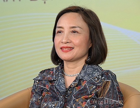 Bà Hoàng Thị Liên, Chủ tịch Hiệp hội Hồ tiêu và cây gia vị Việt Nam. Ảnh: Cấn Dũng