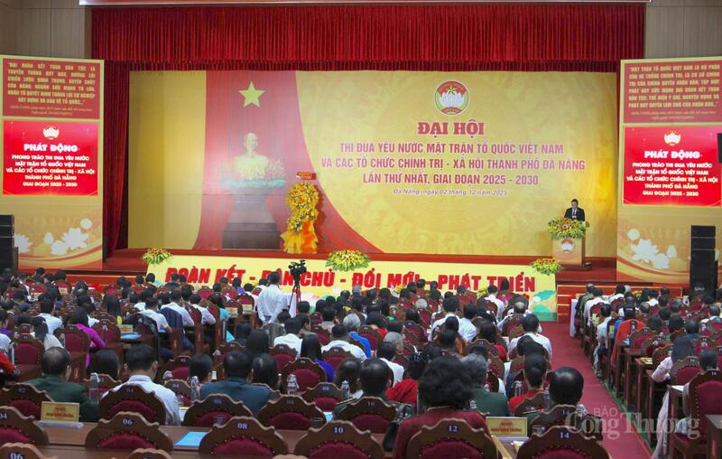 Đại hội Thi đua yêu nước Mặt trận Tổ quốc Việt Nam và các tổ chức chính trị - xã hội TP. Đà Nẵng lần thứ Nhất, giai đoạn 2025 - 2030