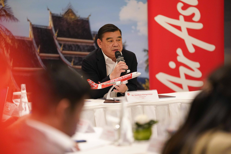 Ông Santisuk Klongchaiya, Tổng Giám đốc Thai AirAsia (Ảnh: Thai AirAsia)