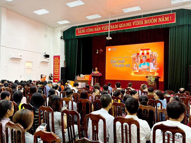 Atelierul de consultanță al SHB a atras un număr mare de mici comercianți.