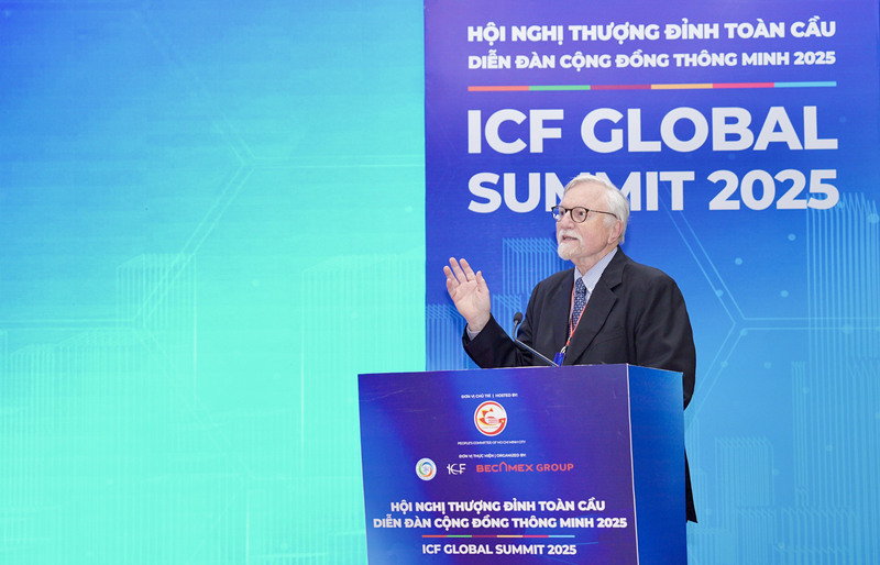 Ông John Jung -  Chủ tịch ICF. Ảnh: Minh Khuê