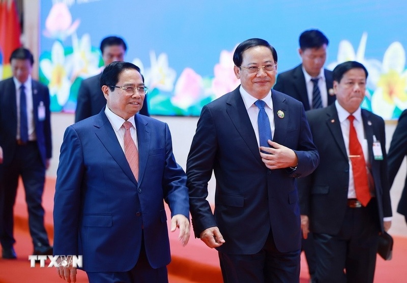 Chùm ảnh: Kỳ họp lần thứ 48 Ủy ban liên Chính phủ Việt Nam - Lào - 1