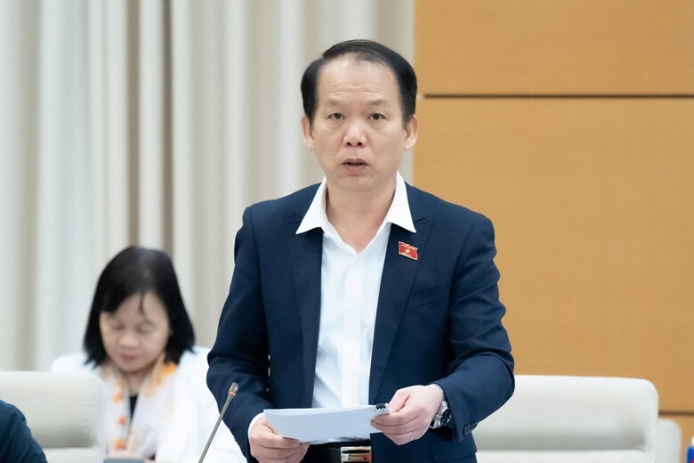 Chủ nhiệm Ủy ban Pháp luật và Tư pháp Hoàng Thanh Tùng. Ảnh: QH