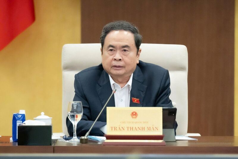 Chủ tịch Quốc hội Trần Thanh Mẫn. Ảnh: QH