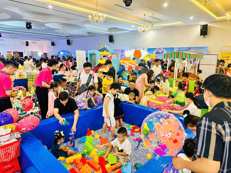 Khu vực diễn ra các hoạt động nổi bật trong sự kiện