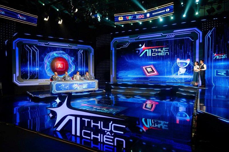 Cuộc thi “A.I thực chiến” là cơ hội để khán giả cả nước được tiếp cận, trải nghiệm và va chạm trực tiếp với những bài toán từ thực tế.