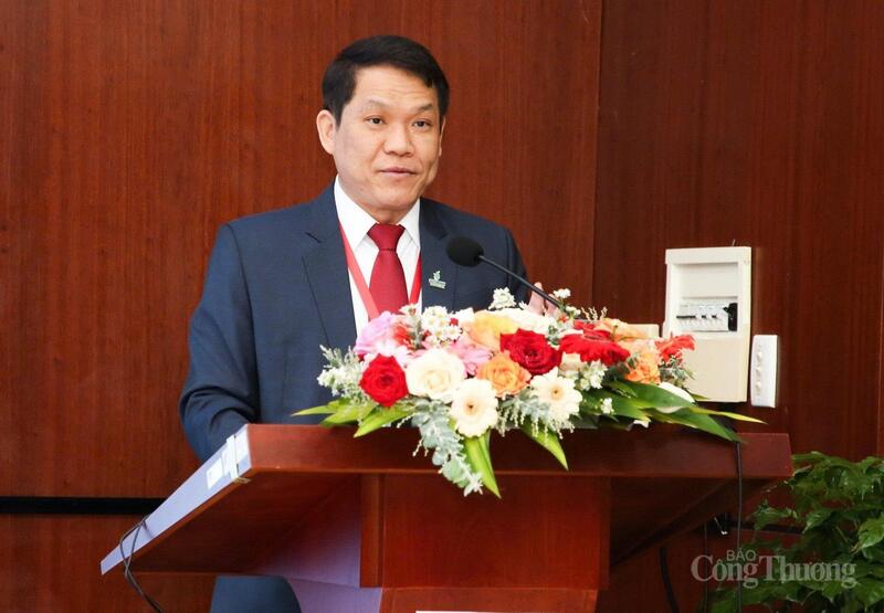 TS. Phan Minh Quốc Bình, Hiệu trưởng Trường Đại học Dầu khí Việt Nam phát biểu.