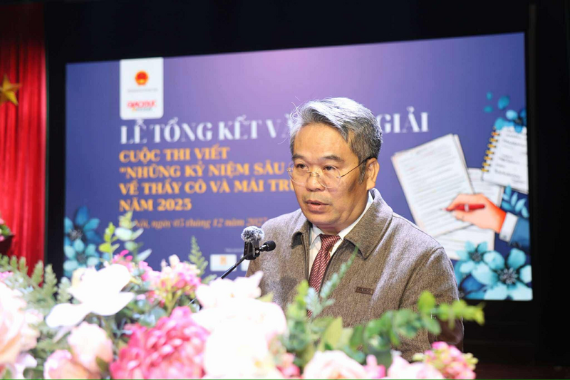 Ông Phạm Quỳnh, Phó Tổng biên tập Nhà xuất bản Giáo dục Việt Nam. Ảnh: BTC