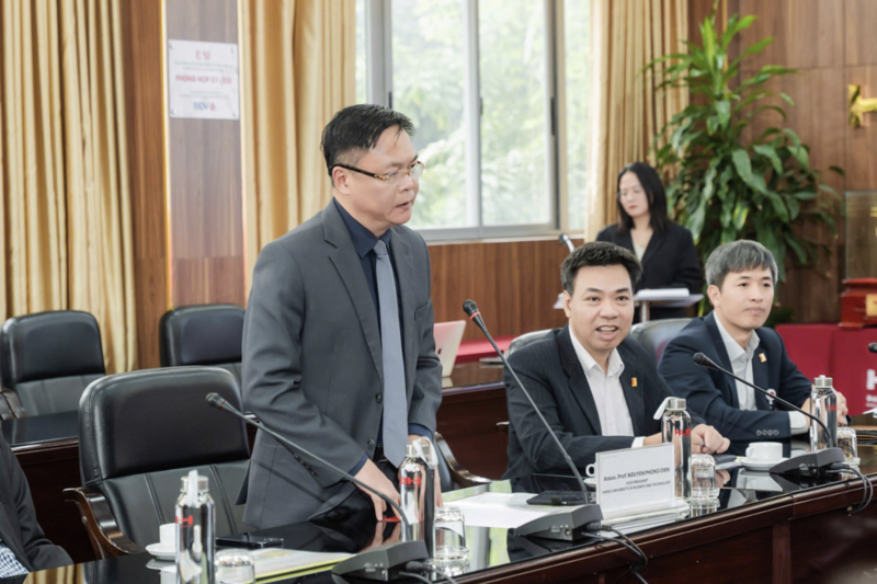 PGS.TS. Nguyễn Phong Điền - Phó Giám đốc Đại học Bách khoa Hà Nội tin tưởng vào mối quan hệ hợp tác chặt chẽ với Huawei trong việc phát triển nguồn nhân lực ICT chất lượng cao trong tương lai.