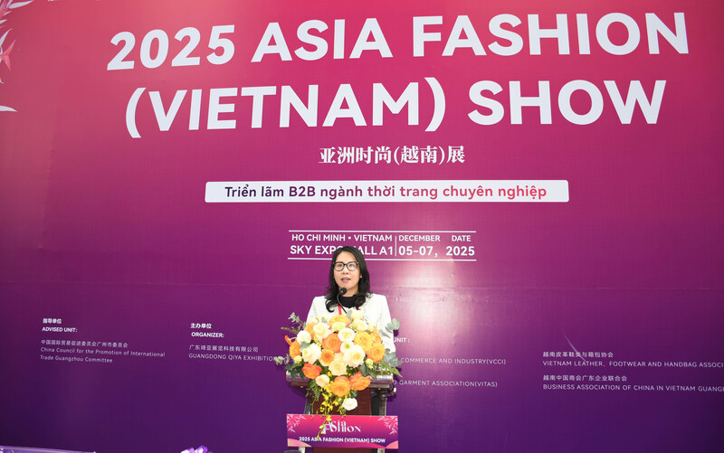 Bà Bùi Thị Ninh - Phó Giám đốc Liên đoàn Thương mại và Công nghiệp Việt Nam - Chi nhánh Khu vực TP. Hồ Chí Minh. Ảnh: Minh Khuê.