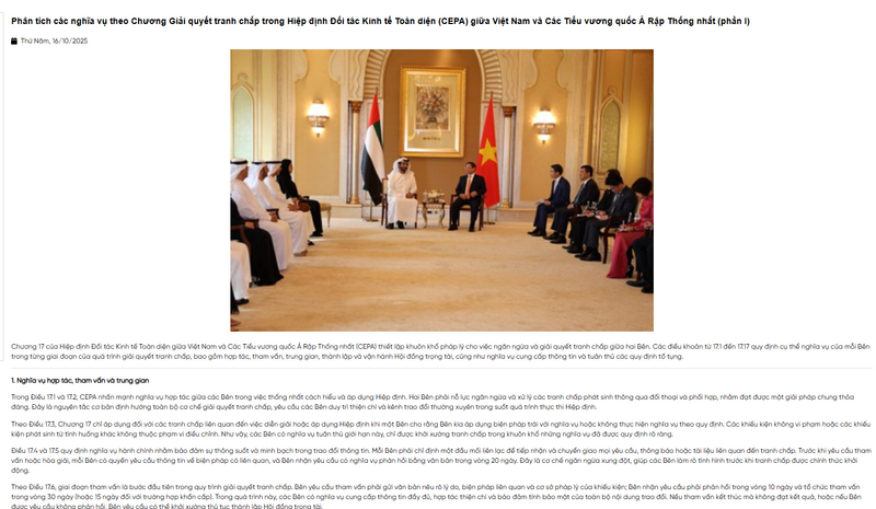 Các doanh nghiệp, chuyên gia đánh giá cao những thông tin cung cấp về Hiệp định CEPA trên FTAP.