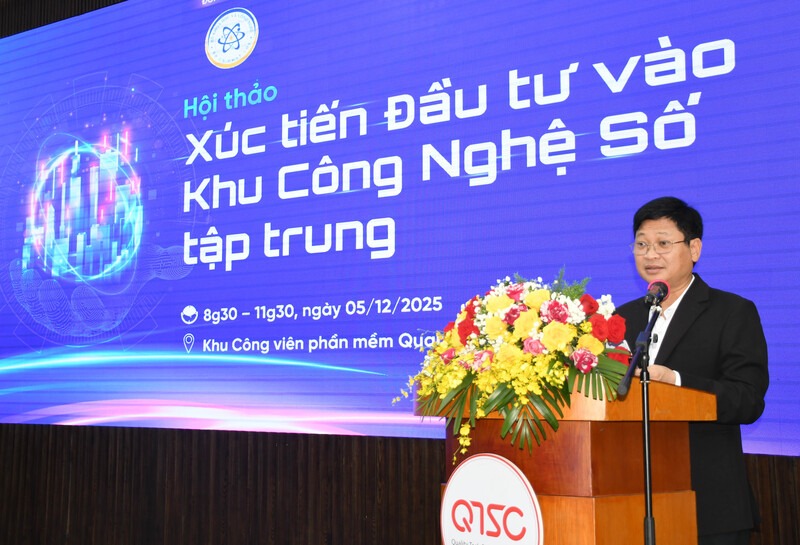 Ông Nguyễn Khắc Lịch, Cục trưởng Cục Công nghiệp Công nghệ thông tin (Bộ Khoa học và Công nghệ). Ảnh: Minh Khuê.
