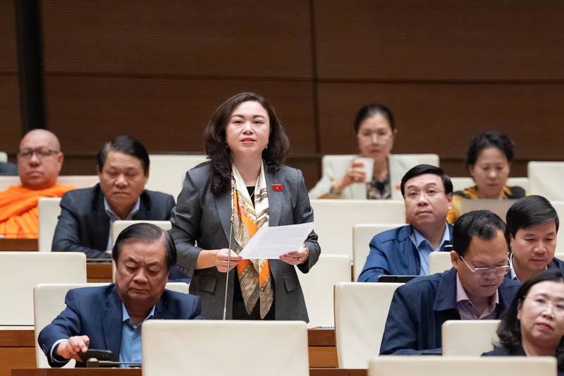 Đại biểu Đặng Bích Ngọc - đoàn Phú Thọ