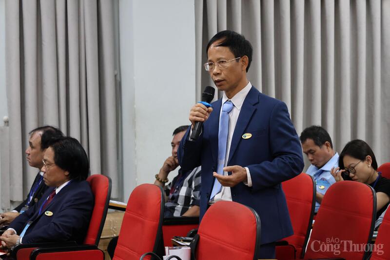 Các đại biểu, hội viên đóng góp những ý kiến thiết thực tại Đại hội