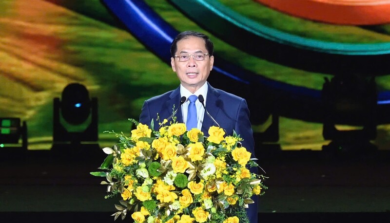 Phó Thủ tướng Bùi Thanh Sơn phát biểu chỉ đạo. Ảnh: Lê Sơn