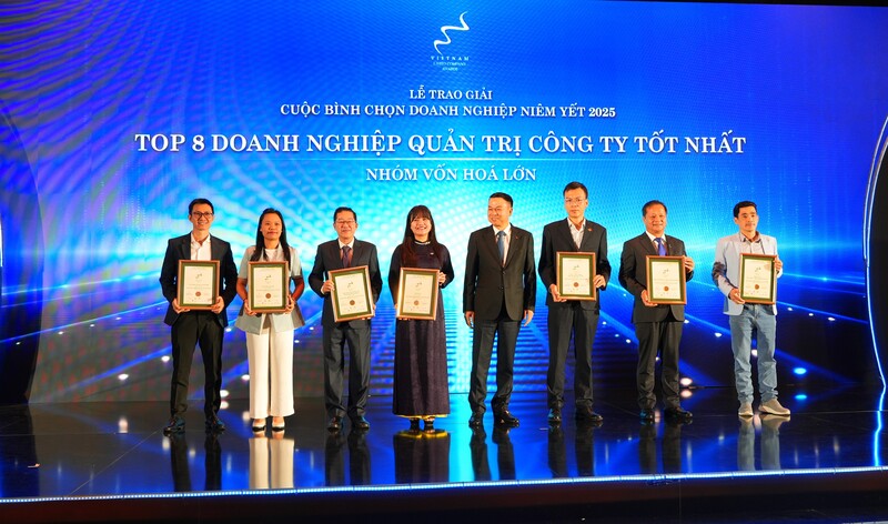 Tổng Công ty Phân bón Dầu khí Cà Mau thuộc Top 8 Doanh nghiệp Quản trị công ty tốt nhất (Ảnh PVCFC).