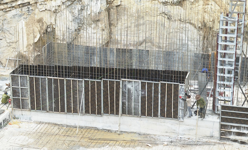 Nhà máy Thủy điện Nậm Cắt 2 đang được gấp rút hoàn thiện, hứa hẹn bổ sung nguồn điện cho địa phương