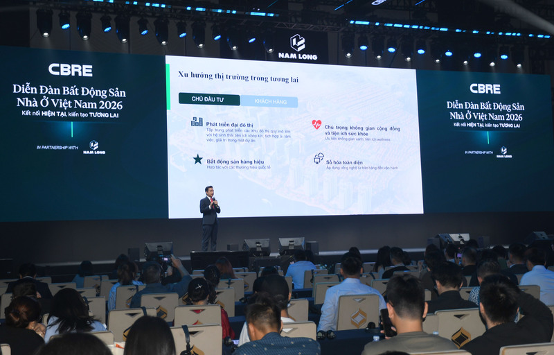 Ông Võ Huỳnh Tuấn Kiệt - Giám đốc Thị trường Nhà ở CBRE Việt Nam: Hai xu hướng bất động sản TOD và bất động sản xanh, đô thị xanh sẽ dẫn dắt thị trường trong những năm tới. Ảnh: Minh Khuê.