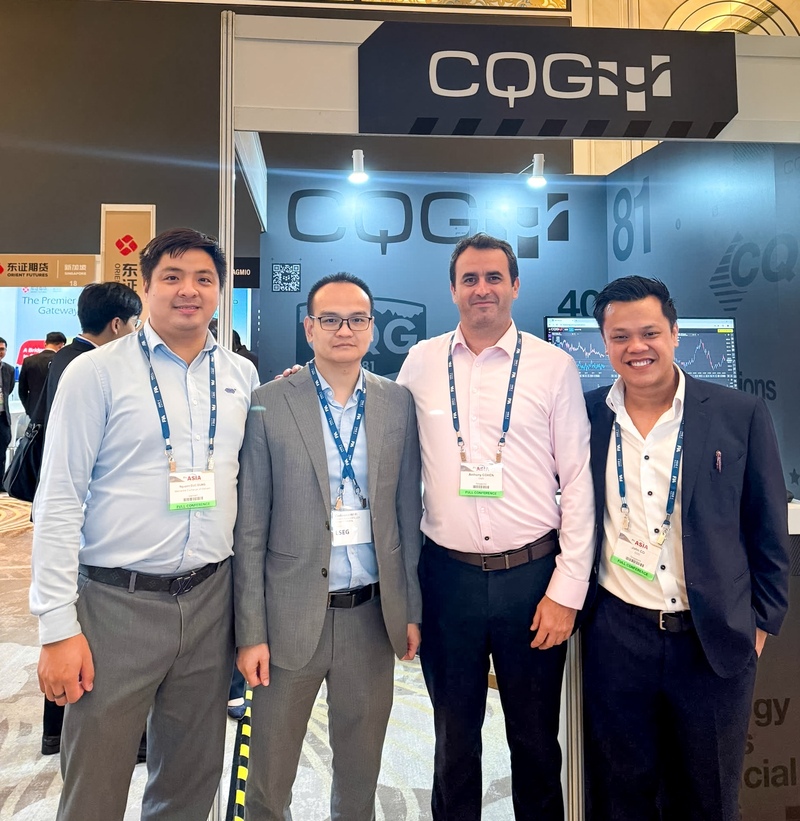 Ban Lãnh đạo MXV gặp mặt đối tác quốc tế CQG