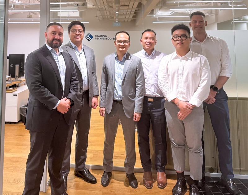 Đoàn công tác MXV làm việc với đối tác quốc tế Trading Technologies
