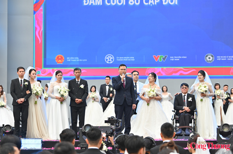 Ông Phạm Anh Tuấn, Cục trưởng Cục Thông tin cơ sở và Thông tin đối ngoại (Bộ Văn hóa, Thể thao và Du lịch) cho biết: "Hạnh phúc của các cặp đôi hôm nay sẽ lan tỏa thông điệp yêu thương, gắn kết và hy vọng không chỉ trong mỗi gia đình, mà còn tới khắp đất nước Việt Nam và rộng hơn là với bạn bè quốc tế".