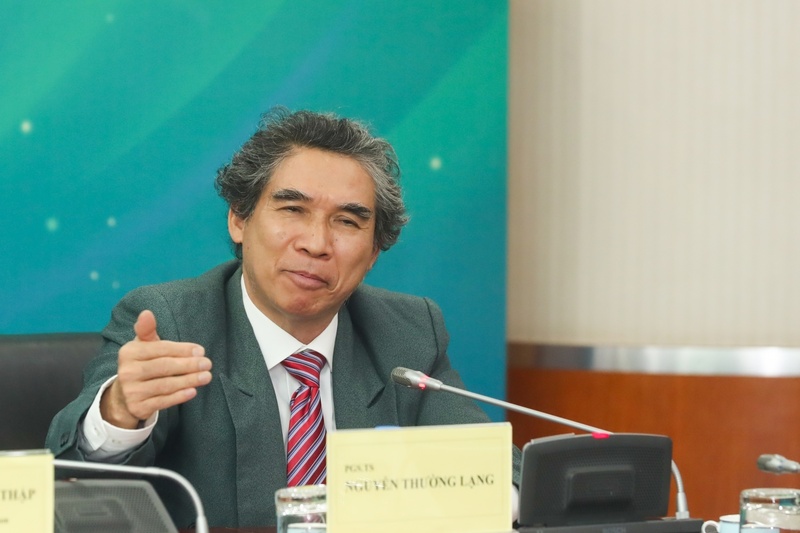 PGS. TS Nguyễn Thường Lạng chia sẻ tại tọa đàm.