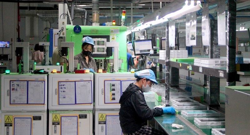 Ngành Công Thương Nghệ An đặt mục tiêu chỉ số phát triển công nghiệp (IIP) đạt 17,5% trong năm 2026. Ảnh: Quang An