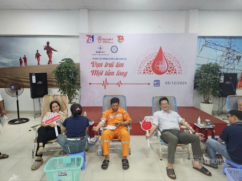 Hoạt động hiến máu năm nay tiếp tục khẳng định trách nhiệm cộng đồng và lan tỏa những giá trị nhân văn sâu sắc của người lao động ngành điện trên địa bàn tỉnh.
