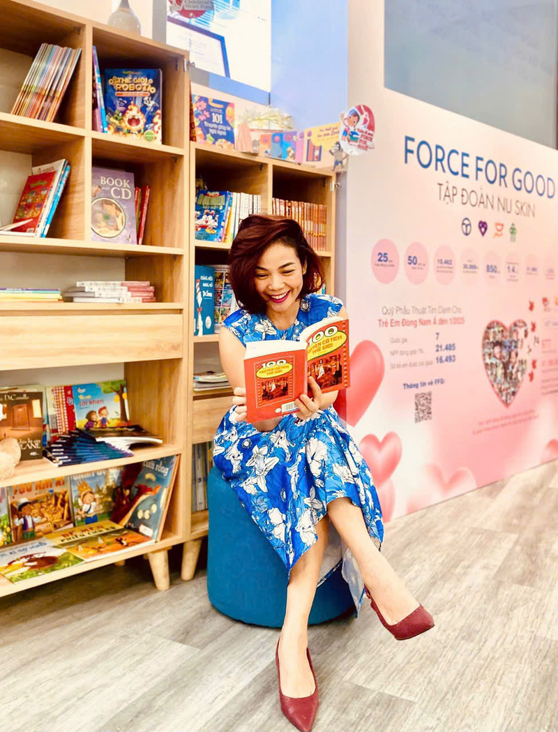 Nhà phân phối Nu Skin Việt Nam tham gia Tuần lễ sách Force for Good: Trao sách, Trao yêu thương diễn ra từ ngày 02 đến ngày 10/06/2025. (Ảnh: Nu Skin Việt Nam)