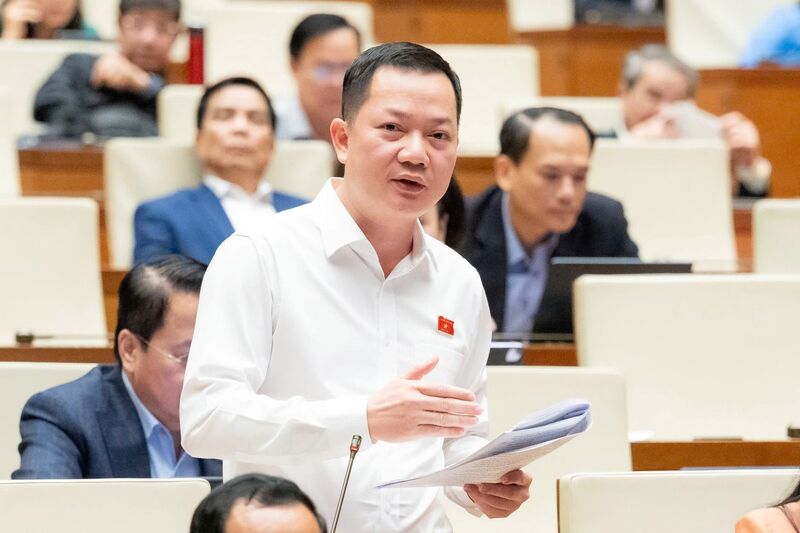 Đại biểu Trịnh Xuân An - đoàn Đồng Nai. Ảnh: QH