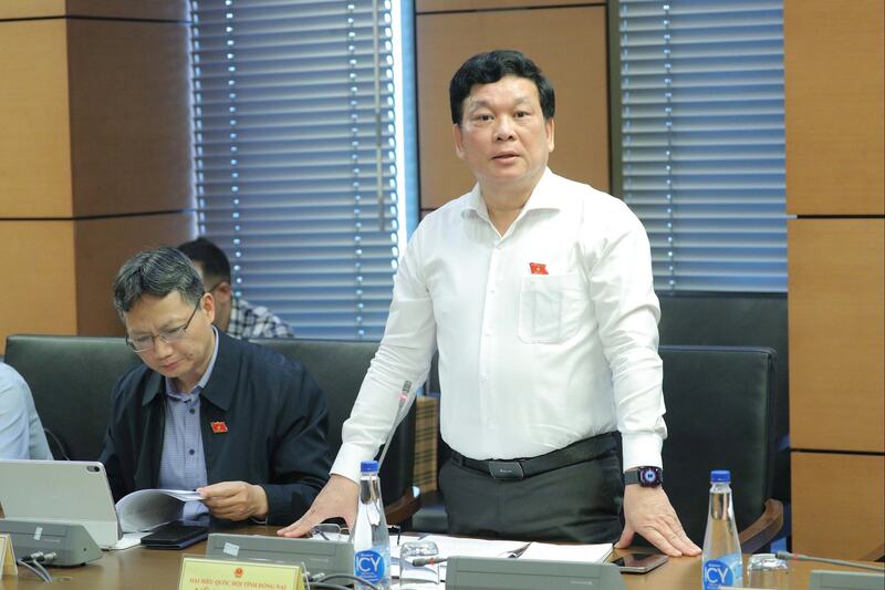 ប្រតិភូ Vu Ngoc Long - គណៈប្រតិភូ Dong Nai ។ រូបភាព៖ ប្រតិភូរដ្ឋសភា