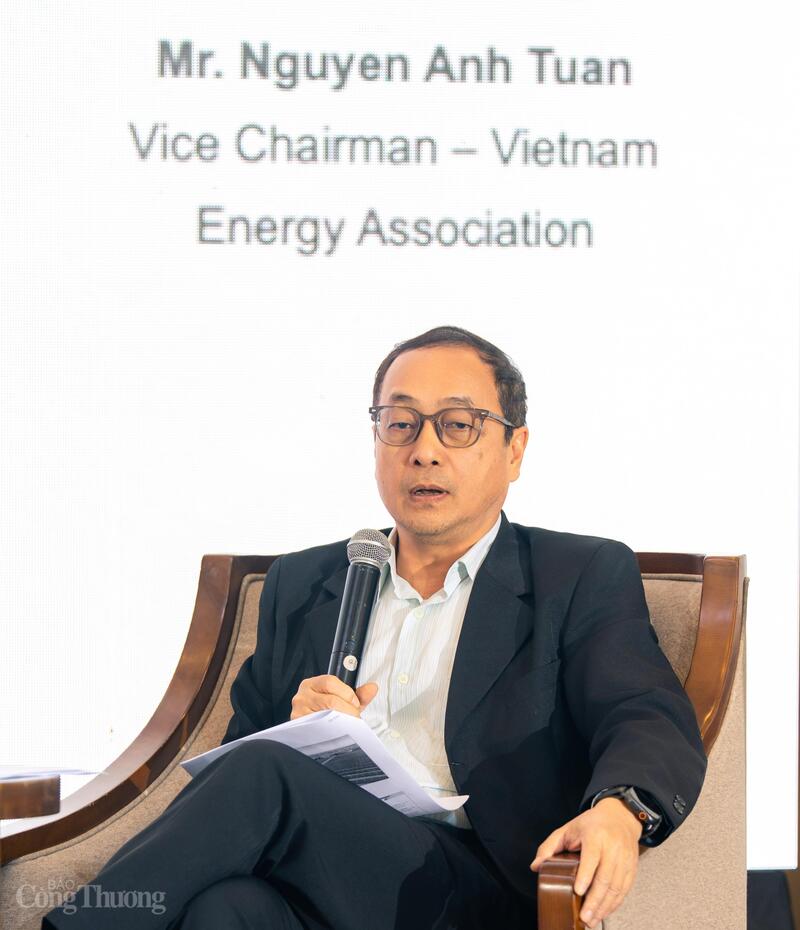 Ông Nguyễn Anh Tuấn, Phó Chủ tịch Hiệp hội Năng lượng Việt Nam. Ảnh: Thanh Tuấn