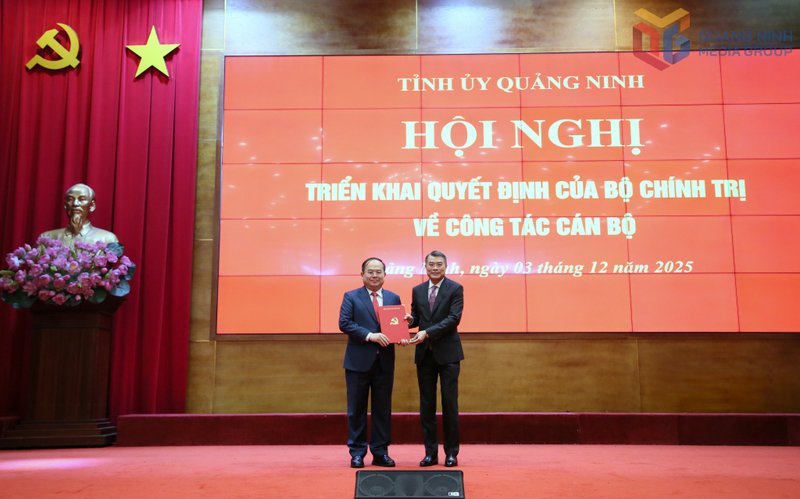 Ông Quản Minh Cường được chỉ định giữ chức Bí thư Tỉnh ủy Quảng Ninh. Ảnh: Báo Quảng Ninh