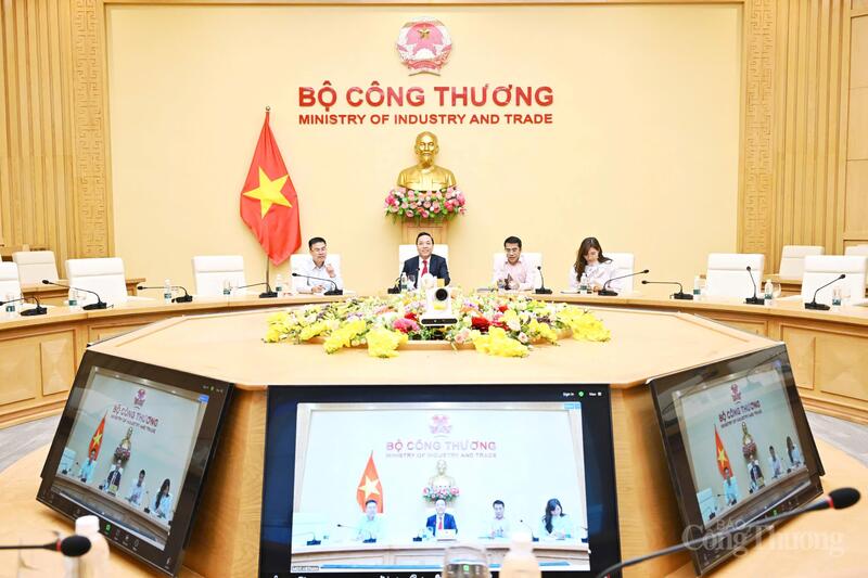 Thứ trưởng Nguyễn Hoàng Long làm việc trực tuyến với ông Fatih Birol, Giám đốc Cơ quan Năng lượng Quốc tế (IEA).