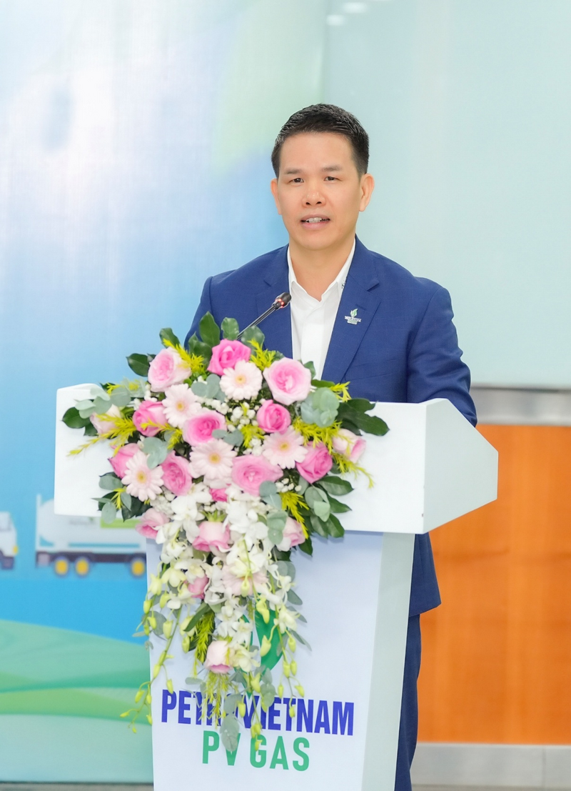Tổng Giám đốc PV GAS Phạm Văn Phong phát biểu chỉ đạo Hội nghị (Ảnh PV GAS)
