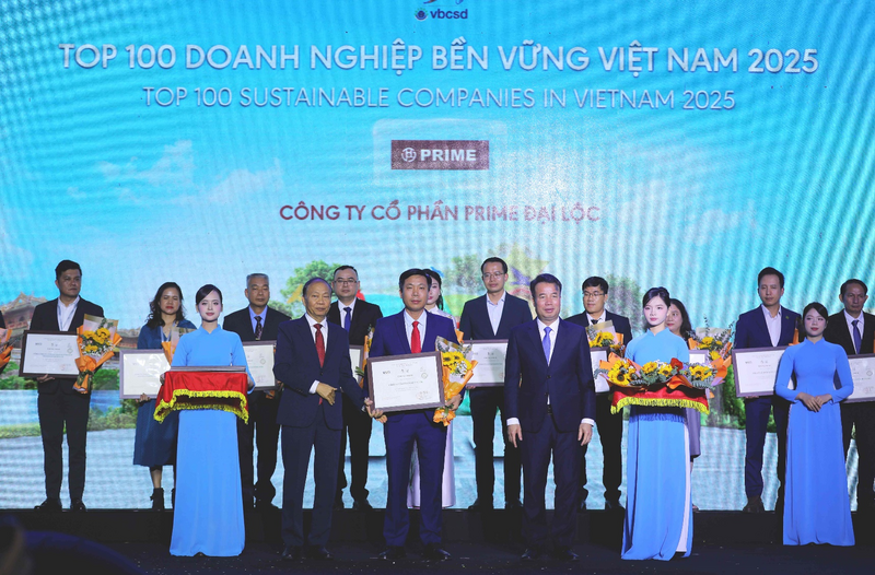 SCG và 7 công ty thành viên được vinh danh top 100 doanh nghiệp bền vững 2025 - 3