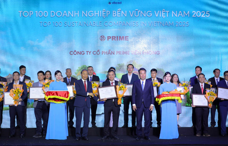 SCG và 7 công ty thành viên được vinh danh top 100 doanh nghiệp bền vững 2025 - 8