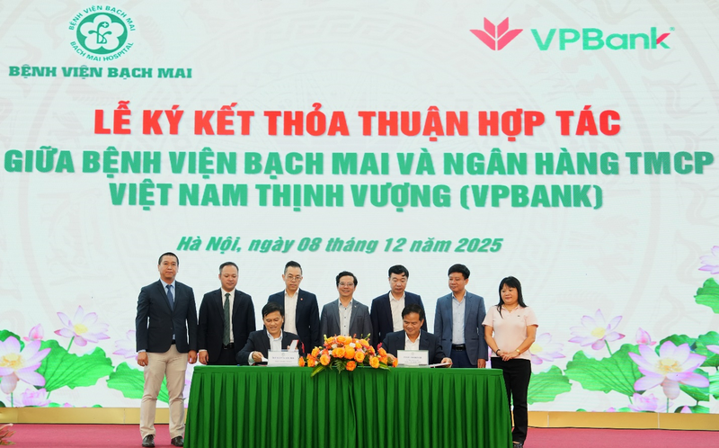 Đại diện 2 đơn vị tại Lễ ký kết thỏa thuận hợp tác