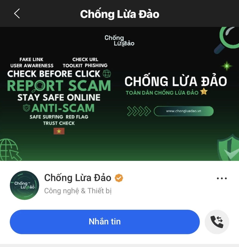 Chatbot AI do Chống lừa đảo phát triển vừa chính thức công bố ra mắt, tích hợp ngay trên nền tảng Zalo.