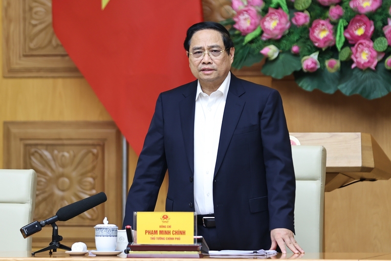 Thủ tướng yêu cầu thần tốc hơn nữa triển khai "Chiến dịch Quang Trung" xây, sửa nhà cho người dân. Ảnh: VGP/Nhật Bắc