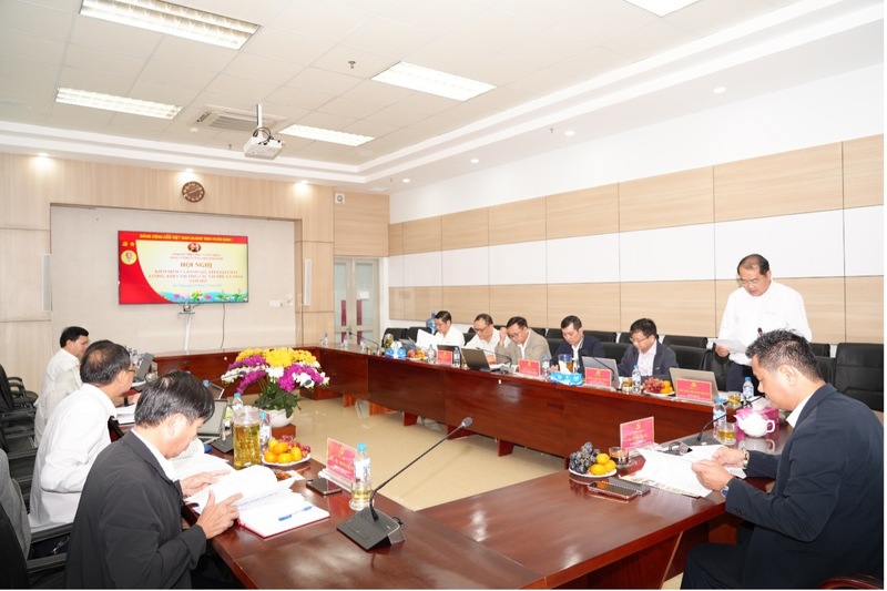 Quang cảnh Hội nghị kiểm điểm năm 2025