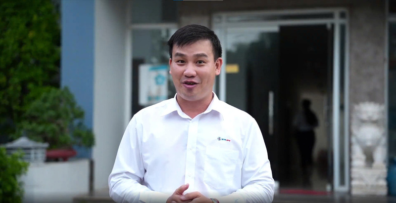 Anh Danh là một trong hai nhân vật có mặt trong video đạt giải. Ảnh: NVCC