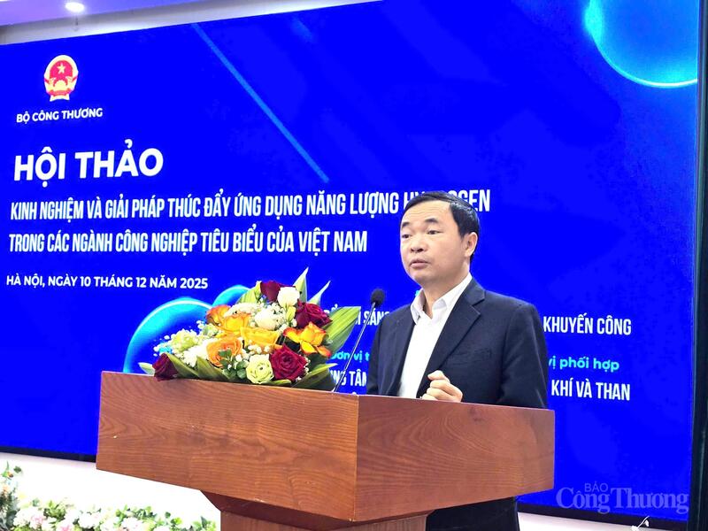 Ông Đặng Hải Anh - Phó Vụ trưởng Vụ Dầu khí và Than.